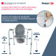Туалетний стілець зі спинкою Doctor Life 10595