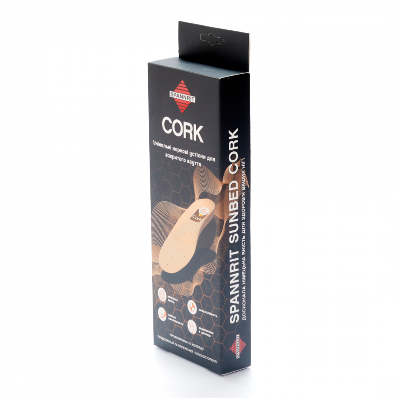 Міцна та зносостійка устілка з натурального корку Sunbed Cork