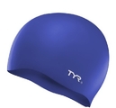 Шапочка для плавання TYR Wrinkle-Free Junior Silicone Swim Cap ROYAL (LCSJR-428)