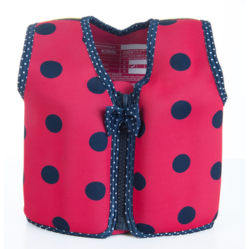 Плавательный жилет Konfidence Original Jacket, Цвет: Ladybird Polka, S/18-3 г (KJ05-C-03)