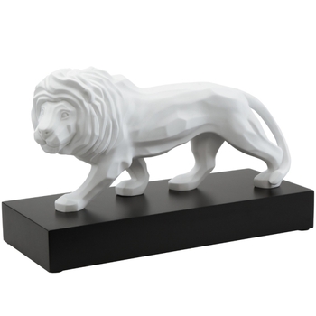 GOE-30800121 Lion figurine L'Art d'Objets Studio 8 – Lion blanc Goebel