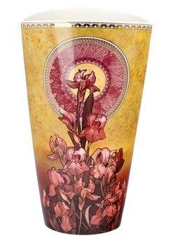 GOE-67062021 Vase Amethyst 24 cm Artis Orbis Alphonse Mucha Goebel