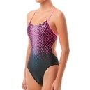 Суцільний жіночий купальник TYR Odyssey Cutoutfit, Pink 32