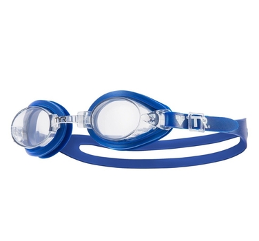 Окуляри для плавання TYR Qualifier Kids Clear/Blue (LGQUAL-101)