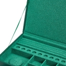 392012 Sophia Jewelry Box with Drawers WOLF Forest Green
