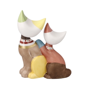 GOE-31400871 Cat figurine - Noemi e Taddeo - Rosina Wachtmeister Goebel