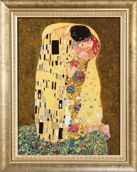 GOE-66-534-59-5 Artis Orbis Gustav Klimt 'Kiss' Goebel