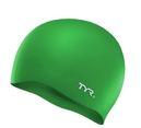 Шапочка для плавання TYR Wrinkle-Free Silicone Swim Cap GREEN (LCS-310)
