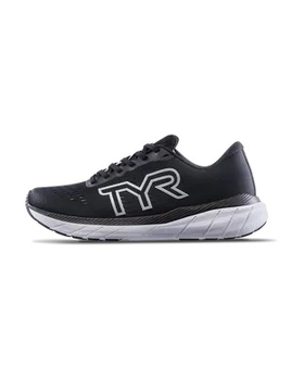 Бігові чоловічі кросівки TYR MEN'S RD-1 Runner, Black/Silver, 11