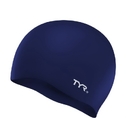 Шапочка для плавання TYR Wrinkle-Free Silicone Swim Cap NAVY (LCS-401)