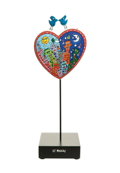 GOE-26101541 Love in the Heart of City - Figurine Pop Art James Rizzi Goebel