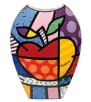 GOE-66452051 Pop Art Romero Britto 'Vase Big Apple' Goebel