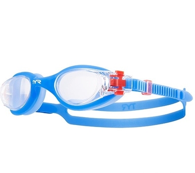 Окуляри для плавання TYR Vesi Youth Clear/Blue/Blue (LGHYBJR-105)