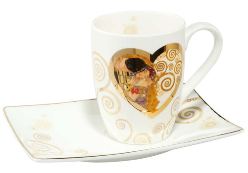 GOE-67011381 Heart Kiss - Artist Mug Artis Orbis Gustav Klimt Goebel