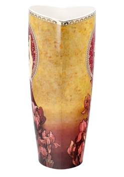 GOE-67062021 Vase Amethyst 24 cm Artis Orbis Alphonse Mucha Goebel