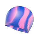 Шапочка для плавання TYR Multi-Color Silicone Swim Cap PURPLE/PINK (LCSM-547)