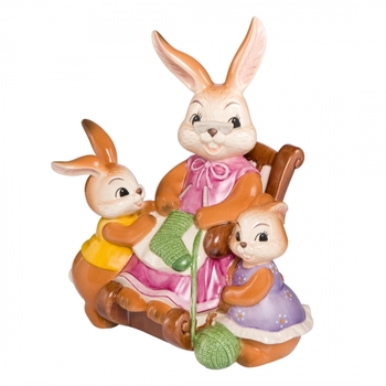 GOE-66843641 Easter Bunny 'Grandma's darlings' Goebel