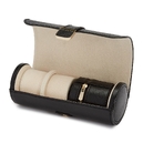 213902 Palermo Double Watch Roll With Jewelry Pouch - Anthracite WOLF