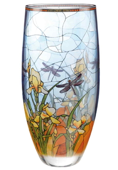 GOE-66909231 Artis Orbis - Louis Comfort Tiffany 'Vase glass - Iris' Goebel