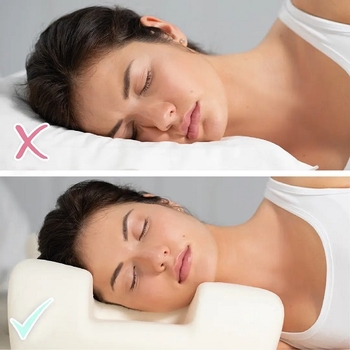  Ортопедична подушка beauty balance від зморшок сну та ранкової набряклості (memory foam). 