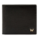 774102 W Billfold and Coin WOLF Black
