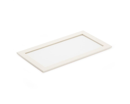 435353 Vault Tray Glass Lid WOLF Ivory