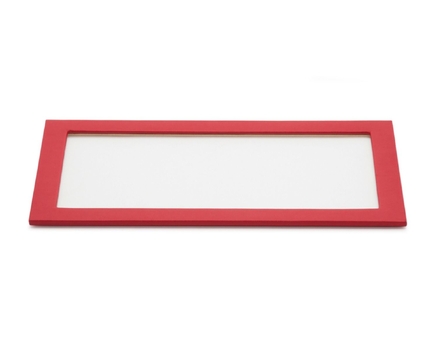 435372 Vault Tray Glass Lid WOLF Red
