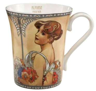 GOE-67011111 Summer 1900 - Mug Artis Orbis Alphonse Mucha Goebel