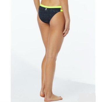 Плавки жіночі TYR Sandblasted Cove Mini Bikini Bottom, Black (001), S (BOSB7A-001-S)