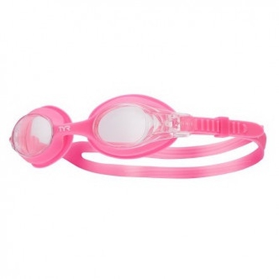 Окуляри для плавання TYR Swimple Kid, Clear/Translucent Pink (152)