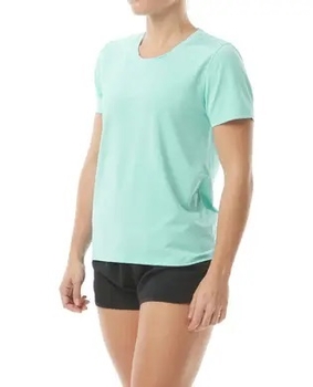 Футболка жіноча TYR Women’s SunDefense Short Sleeve Shirt, Mint, L
