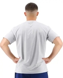 Футболка чоловіча TYR Men’s SunDefense Short Sleeve Shirt, Light Grey, XXL