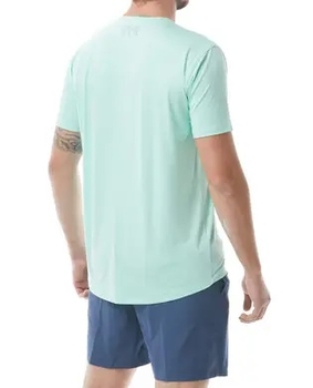 Футболка чоловіча TYR Men’s SunDefense Short Sleeve Shirt, Mint, M