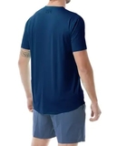 Футболка чоловіча TYR Men’s SunDefense Short Sleeve Shirt, Navy, XXL