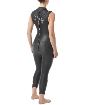 Гідрокостюм жіночий без рукавів TYR Women's Hurricane Wetsuit Cat 1 Sleeveless, Black, S/M