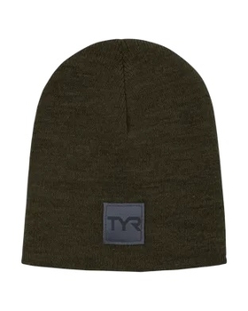 В'язана шапка TYR Knit Beanie, Olive (HKCA3A-314)