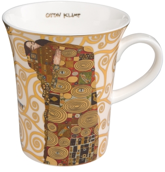 GOE-67011261 Fulfilment - Artist Mug 11 cm 0.40 l Artis Orbis Gustav Klimt Goebel