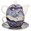 GOE-67062311 Artis Orbis Vincent van Gogh Tea for One Starry Night Goebel