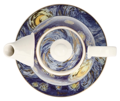 GOE-67062311 Artis Orbis Vincent van Gogh Tea for One Starry Night Goebel