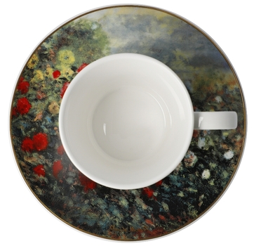 GOE-67014041 The Artist's House - Coffee Cup with Saucer 8.5 cm Artis Orbis Claude Monet Goebel