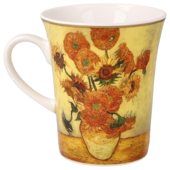 GOE-67062331 Artis Orbis Vincent Van Gogh Artist Cup Sunflowers Goebel