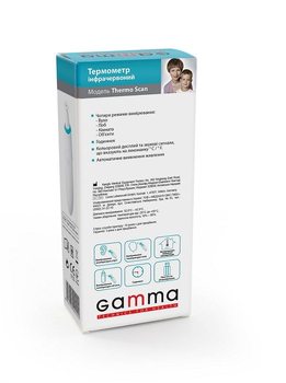 Термометр інфрачервоний Gamma Thermo Scan