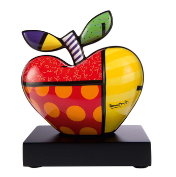GOE-66451951 Big Apple – Figurine 17 cm Pop Art Romero Britto Goebel