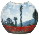 GOE-66539551 Artis Orbis - Claude Monet Tulip and Poppy Field Vase Porcelain 30cm