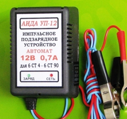 Зарядное устройство АИДА «АИДА УП-12» 12В АКБ 4-20А*час 
